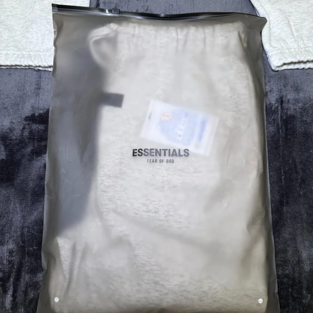 Combo Set Fear of God Essentials Light Oat Hoodie & Sweatpants BNWT Authentic ✅ - Picture 11 of 11